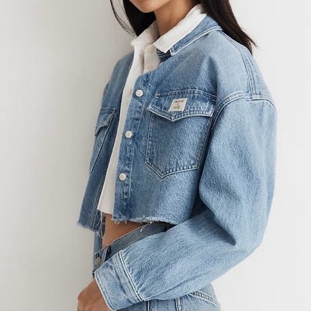 Madewell Light Blue Jean Jacket